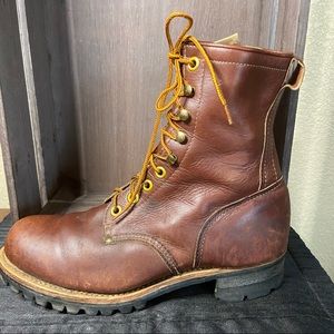 Georgia Logger Work Boots Mens Size 11- 11 1/2